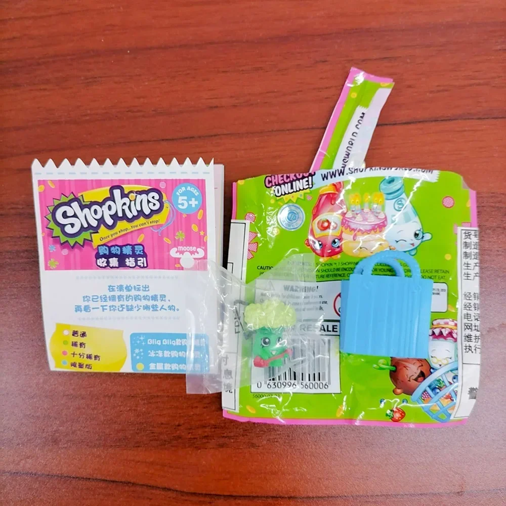 Shopkins Littles Elf Cuties Fruit Vegetable Beverage Dessert Blind Bag Mini Doll Gifts Toy Model Anime Figures Collect Ornament
