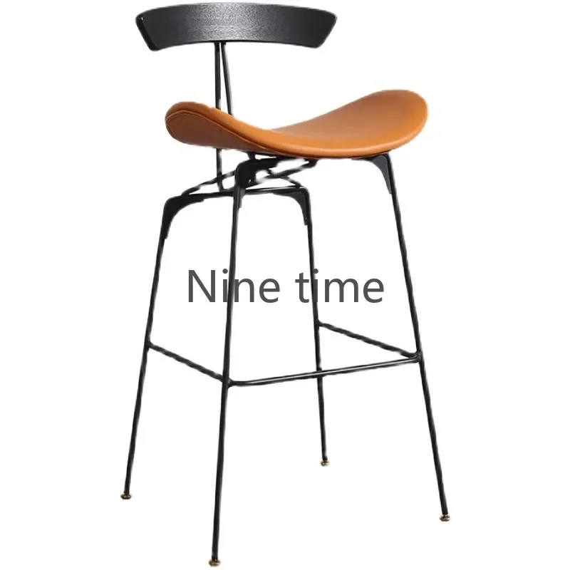 북유럽 게이머 의자, 카페테리아 나무 등받이, 미용실 주방 카운터 스툴, Muebles 파라 바 가구, 미드 센추리