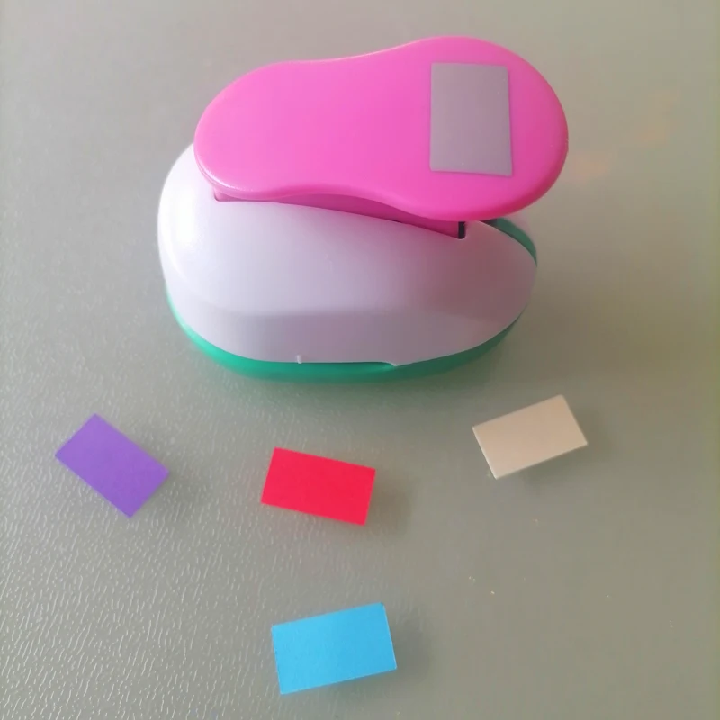 20mm 64mm Rectangle Wave Square EVA Foam Hole punch For Greeting Card Handmade Paper Scrapbooking Kraft Cutter Machine 20mmx11mm