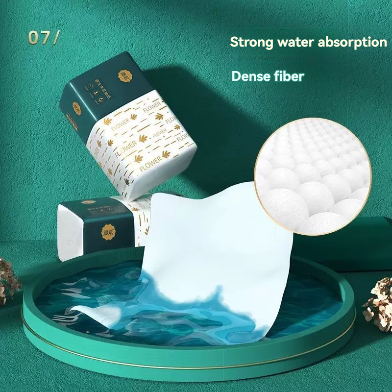 300 Blatt Premium-Toilettenpapier, 3-lagig, ultraweich und stark |   100 % reines Holzzellstoff |   Pull-Up-Spenderbox |   Haushaltsgewebe in großen Mengen