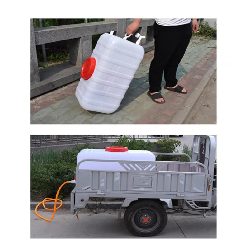 RV-水平貯水バケツ,プラスチック製水タンク,特大,厚さ,長方形,大容量