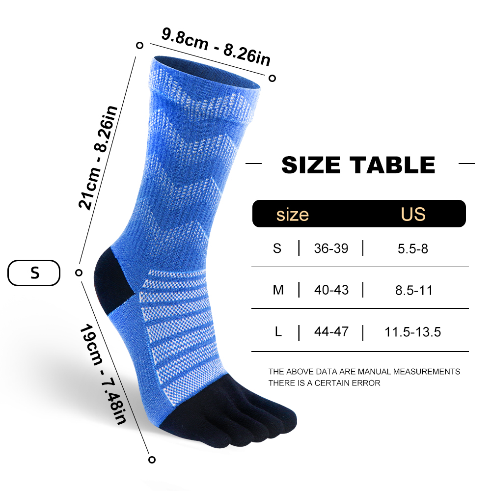 WRELS calcetines térmicos de lana merina para hombres que absorben la humedad espesar cálido esquí senderismo amortiguación compresión deportes calcetines del dedo del pie