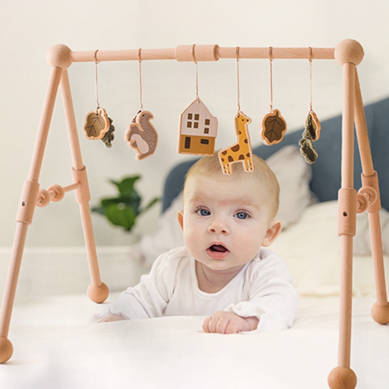 Baby GYM กรอบของเล่นเด็ก Sensory ของเล่นสําหรับเล่น GYM กรอบกิจกรรมแขวนจี้ฟิตเนส Rack ตกแต่งรถเข็นเด็กเครื่องประดับ