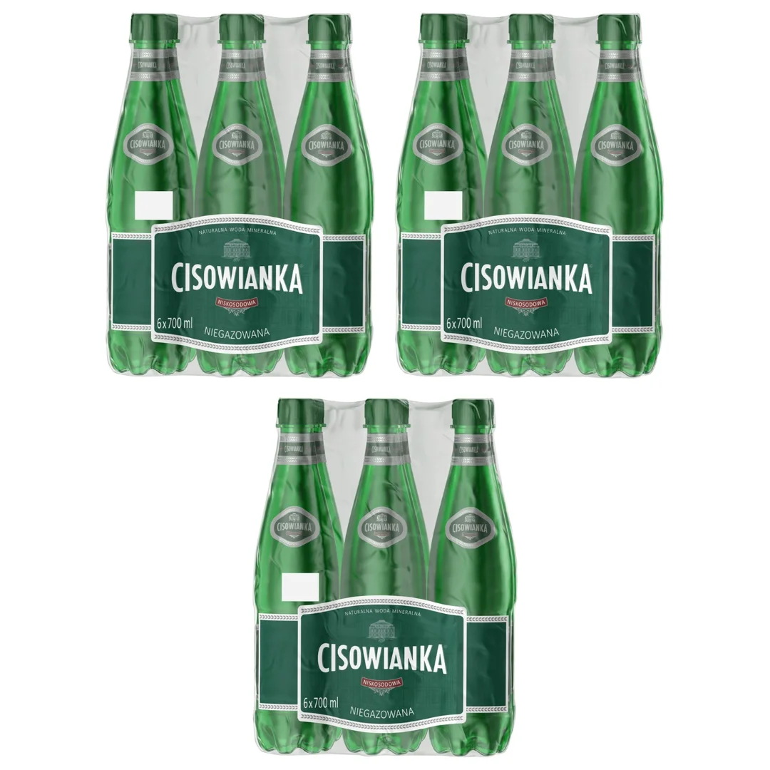 Cisowianka woda mineralna niegazowana 700 ml x 18 sztuk