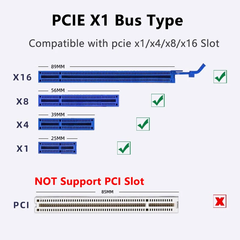 PCIE Gigabit Ethernet Network Card PCI Express X1 to RJ45 Network Adapter 10/100/1000Mbps RTL8111H Chip LAN Cards for Desktop PC