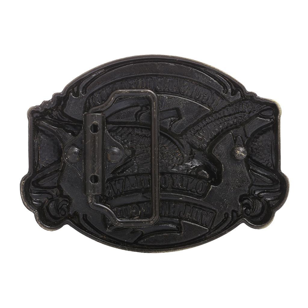 Vintage Eagle Gürtelschnalle – Western-Cowboy-Jeans-Gürtelzubehör für Damen und Herren