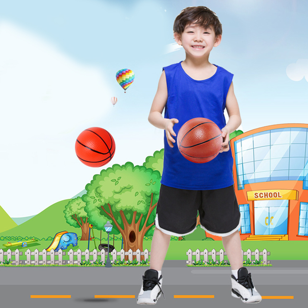 Juguetes para niños Mini baloncesto con bomba de inflado Playa 15X15X15CM Estudiante al aire libre estándar