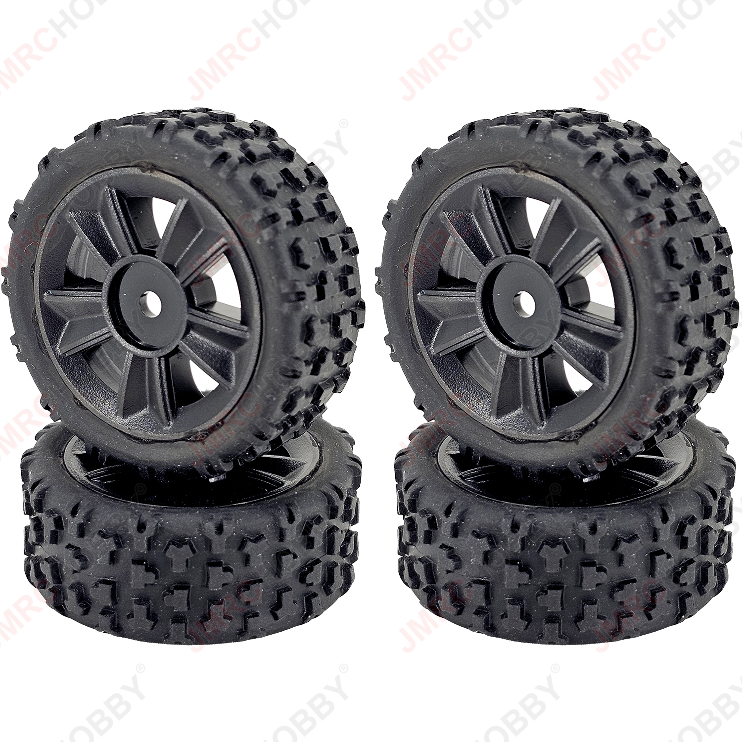 Original MJX Hyper Go 14301 14302 14303 RC Car Accessories Rubber TPR Glued On Road Wheels With Sponge 1/14 Slip Drift Wheel