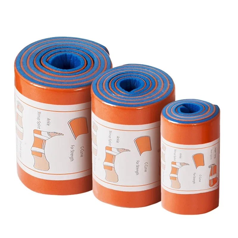 Medical Splint Roll อลูมิเนียมฉุกเฉิน Survival First Aid Fracture คงที่สําหรับคอขาแขนวงเล็บและรองรับ Pet Rescue Splint