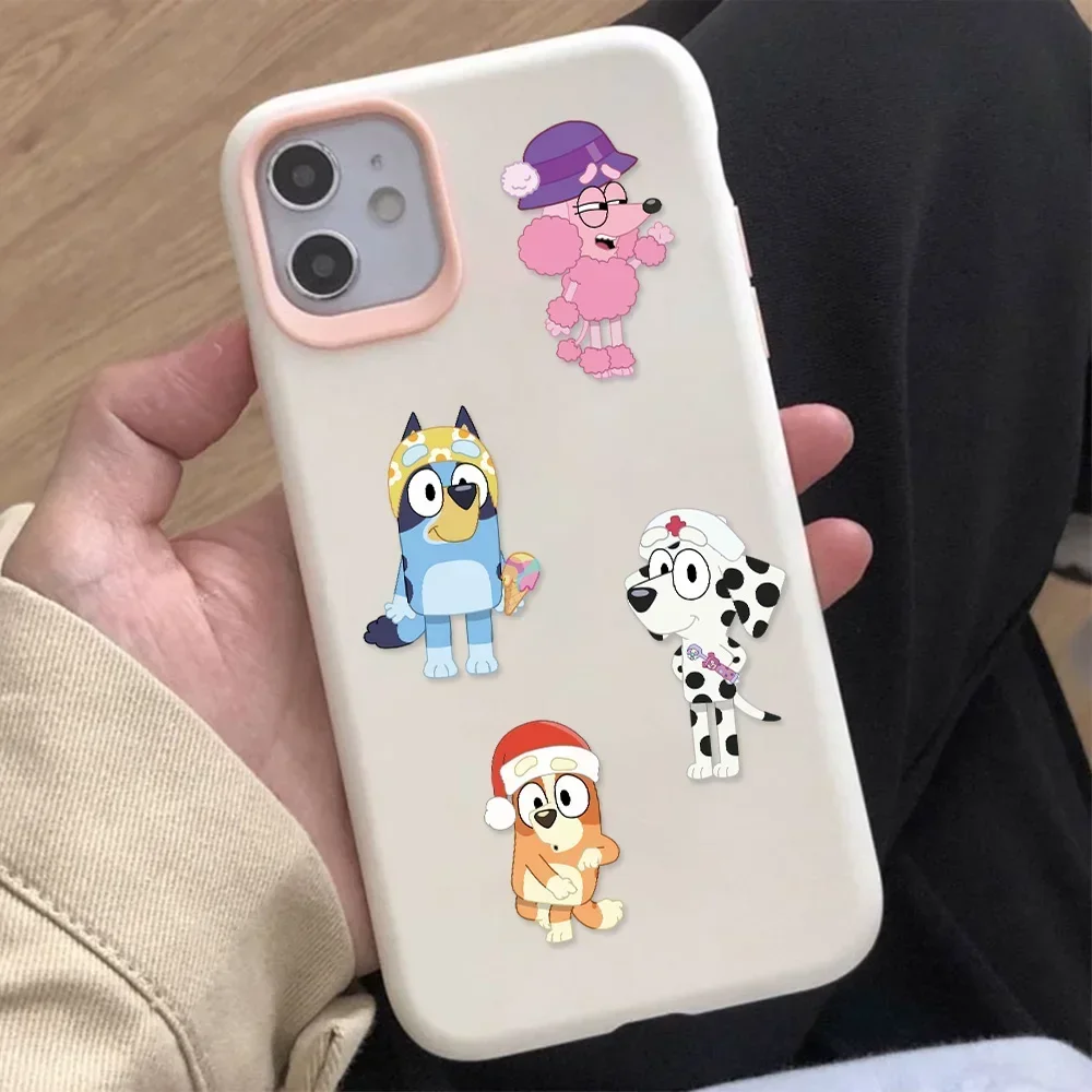 8/16 folhas kawaii cão quebra-cabeça adesivos engraçado anime dos desenhos animados graffiti decalques para bagagem skate notebook guitarra crianças brinquedo presente
