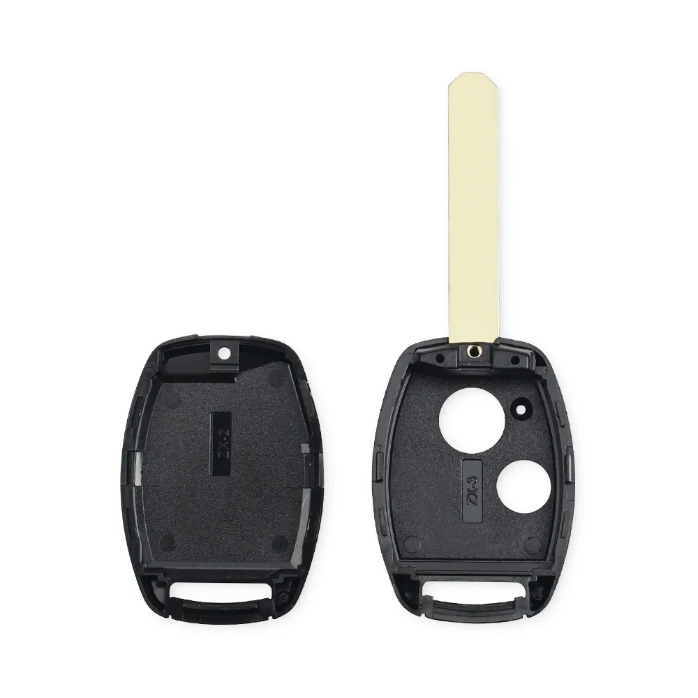Keyyou entrada sem chave nova chave remota do carro fob para honda accord crv piloto civic 2003 2004 2005 2006 2007 com botões almofada