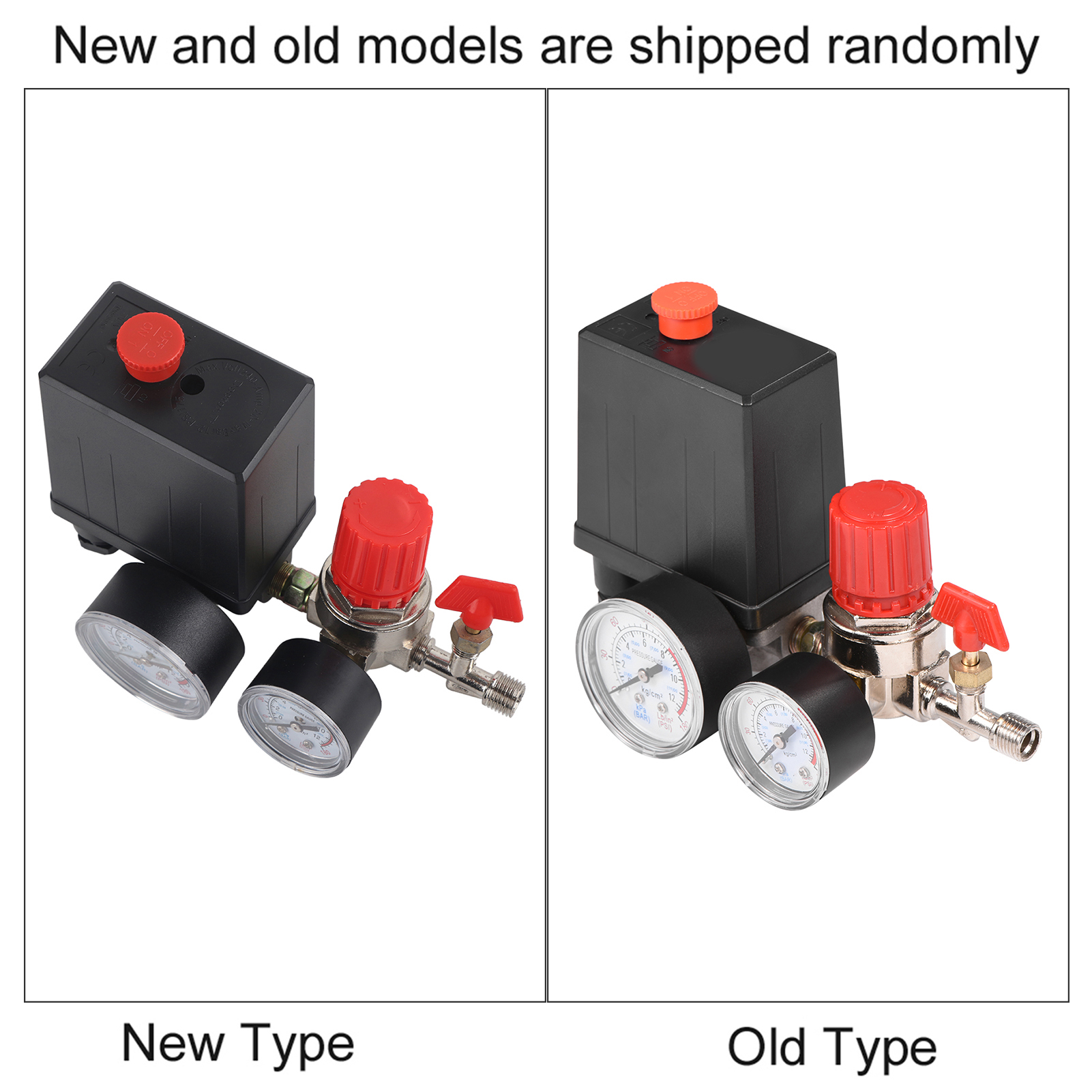 Luft kompressor ventil Luft kompressor Drucksc halter kleiner Luft kompressor Drucksc halter Steuerventil regler mit Manometern