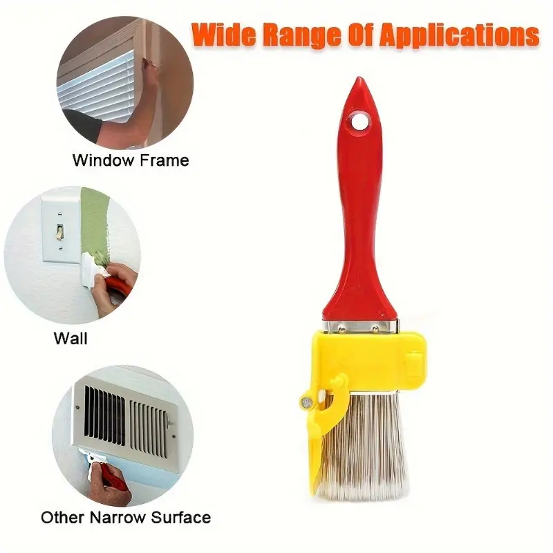 Pinceau de peinture pour mur intérieur et toit, brosse pour document de garniture d'angle sombre