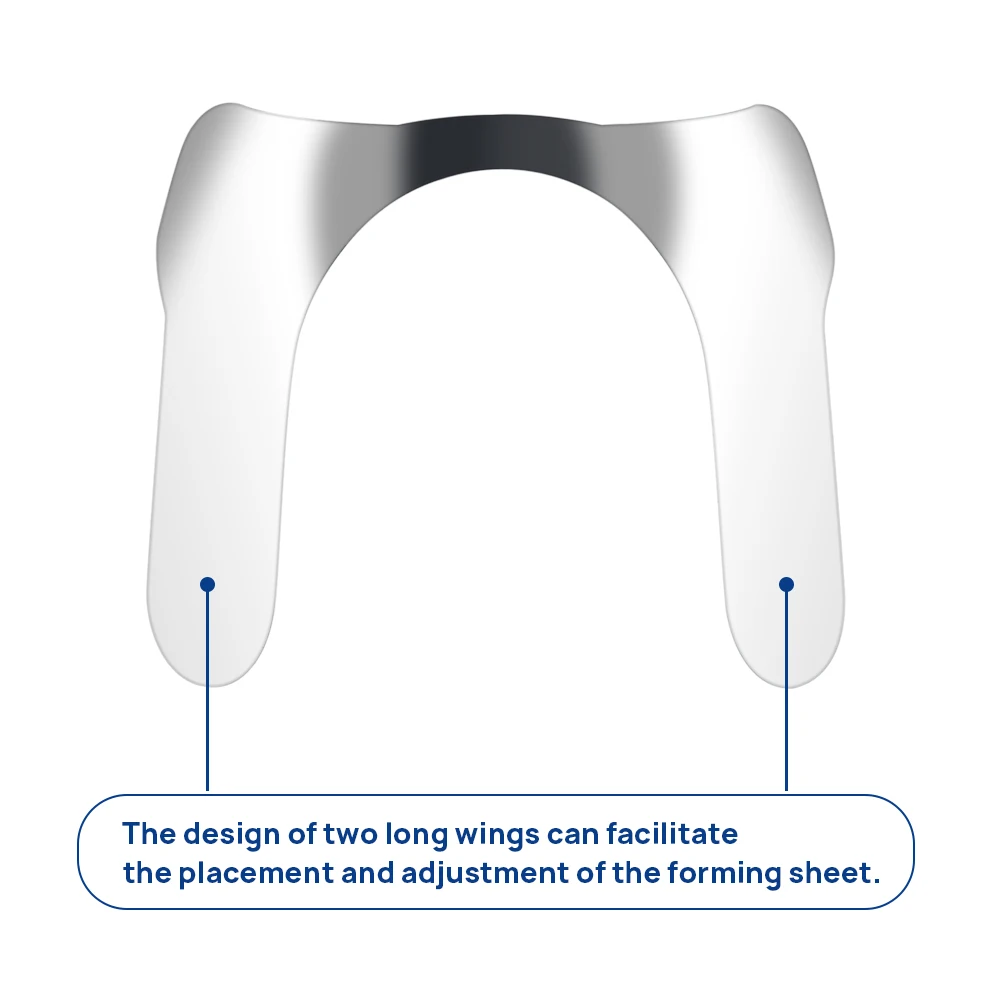 30 ชิ้น Dental Matrix Contoured Anterior โลหะ Matrix Bands Sectional Matrix ระบบเมทริกซ์ทันตกรรมวัสดุ