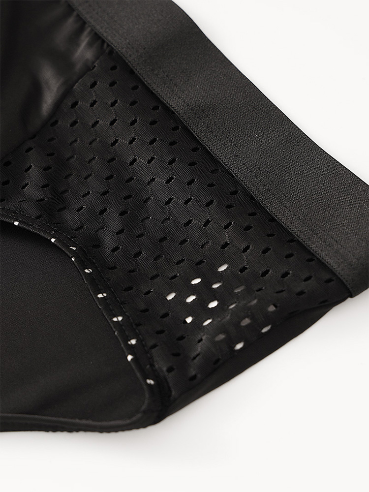 4 шт. модное мужское нижнее белье, сетчатые дышащие мужские трусы