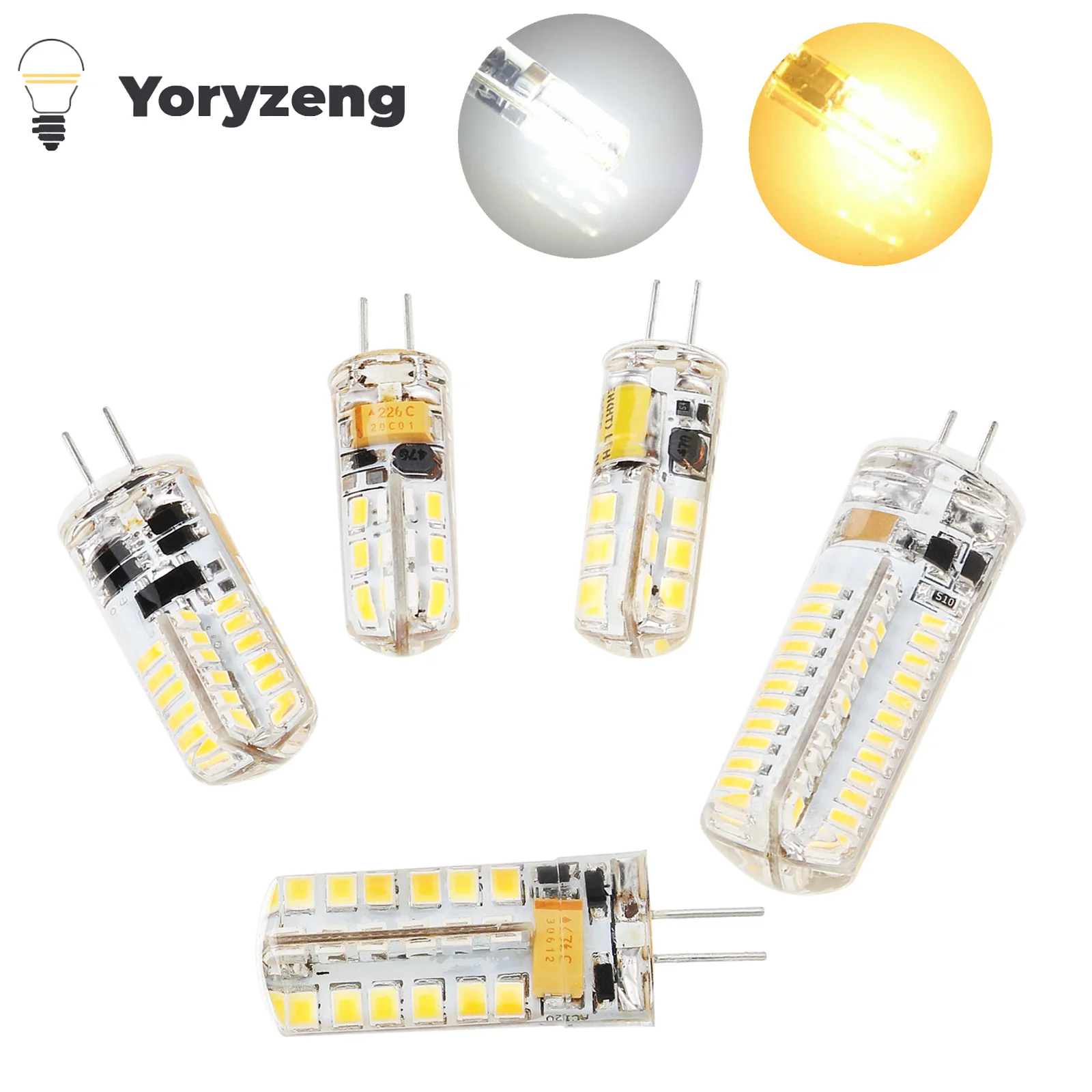 G4 LED Glühbirne 12V 220V 2W 3W 5W 9W 12W SMD Bi-Pin ersetzen 50W Glühlampe für Scheinwerfer Kronleuchter Dekor