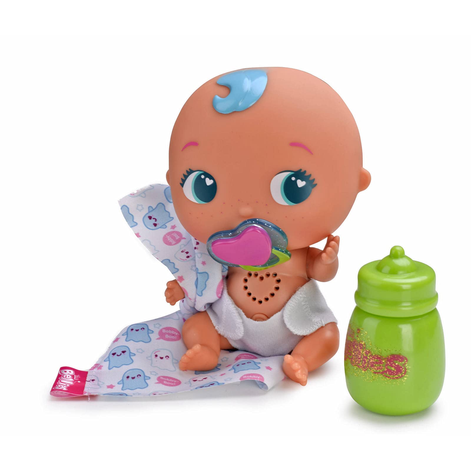 オリジナル The Bellies インタラクティブ人形 Baby Bobby - Boo Cute Funny Babies From Bellyville インタラクティブおもちゃ電子製品