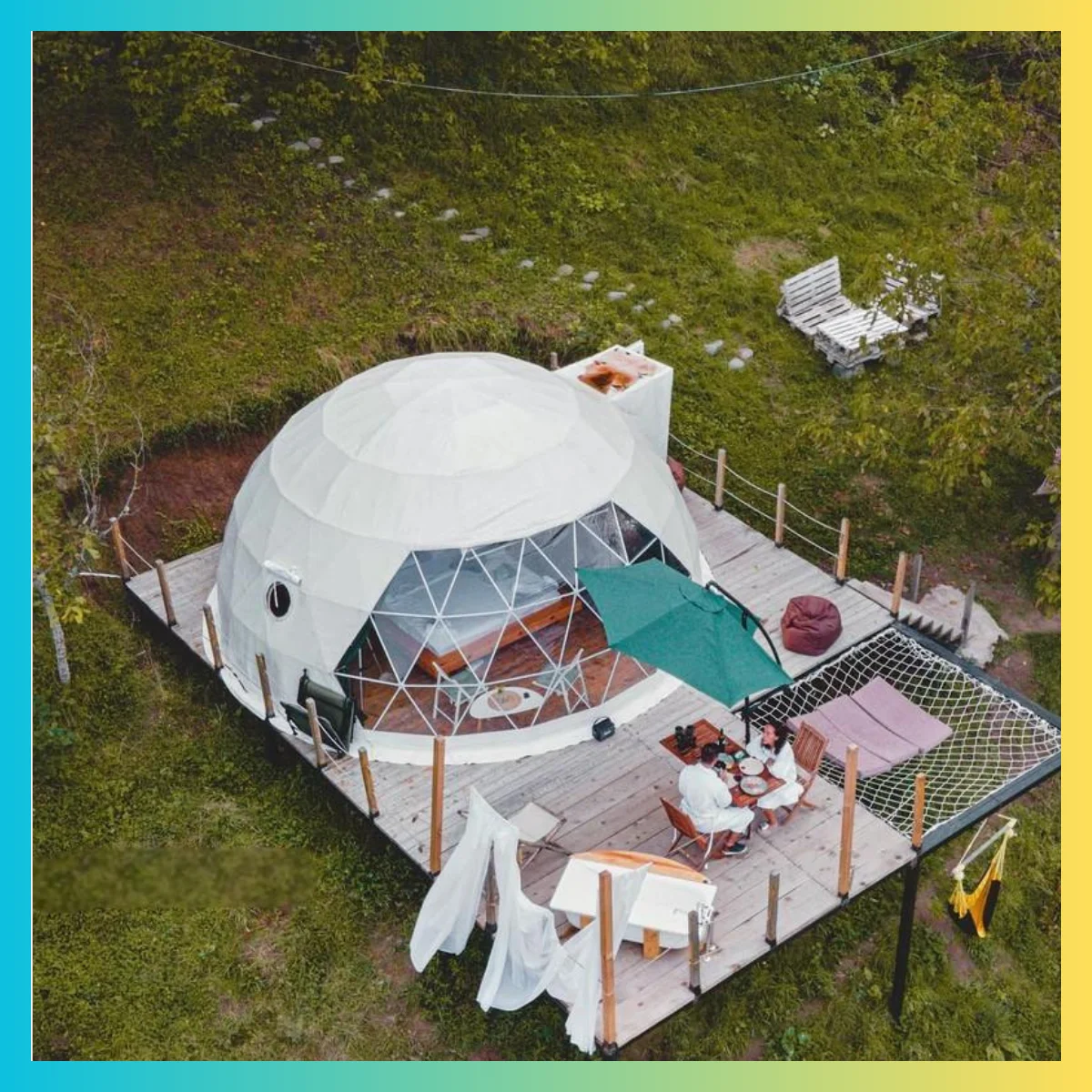 Luxury Camping Geodesic Dome House ครึ่งวงกลม House PVC Geodesic Dome เต็นท์แคมป์เต็นท์โดมเต็นท์โรงแรมสําหรับ glamping รีสอร์ท