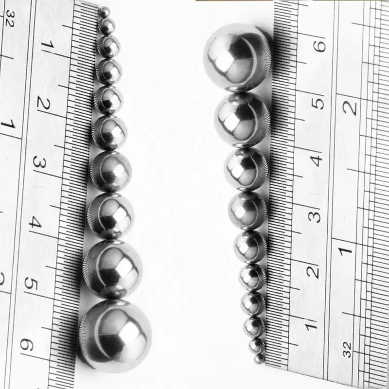 Thép Không Gỉ Súng Cao Su Đạn-3/8 "Inch 0.375" Cỡ Nòng Thẳng & Chính Xác Thực Hành Súng Cao Su Đạn Thép Bỏ Túi Súng Cao Su