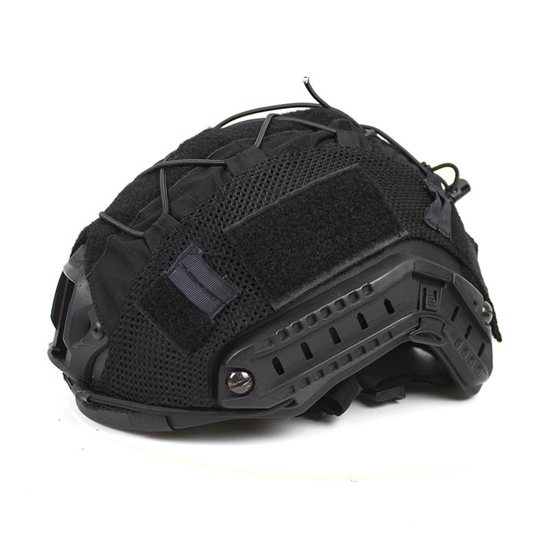 1 pçs capa de capacete rápido para rápido mh pj bj capacete airsoft paintball capa acessórios ciclismo net