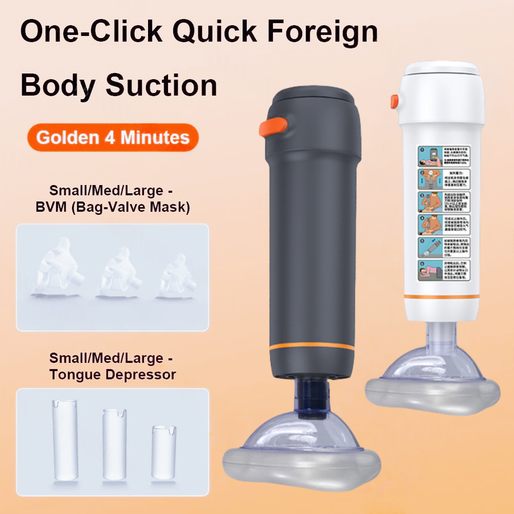 Автоматическое устройство защиты от удушья, аварийный спасательный комплект для дыхательных путей с масками 3 размеров для домашнего использования для взрослых и детей