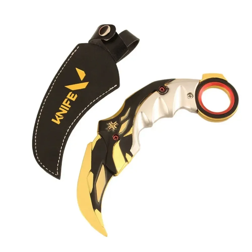 Valorant arme Champions Karambit couteau à griffes jeu périphérique 16 cm épée en métal modèle d'arme accessoires ornements cadeaux jouets