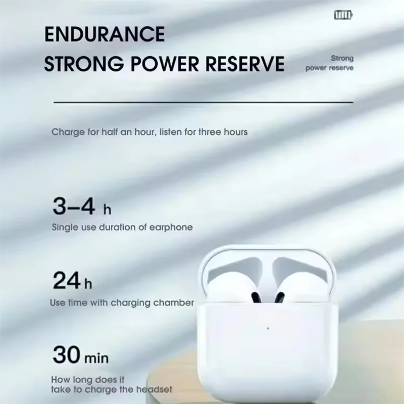 Air Pro 5 TWS Max Wireless Bluetooth Earphones Headphones HiFi Sound Low Latency Noise Reduction Earbuds for IPhone Android
