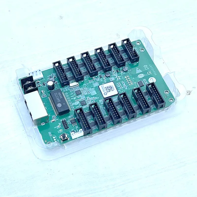 Linsn RV908m32 Tarjeta receptora Controlador de pared de vídeo Pantalla LED Matriz RGB HBU75 Tarjeta de control de módulo a todo color