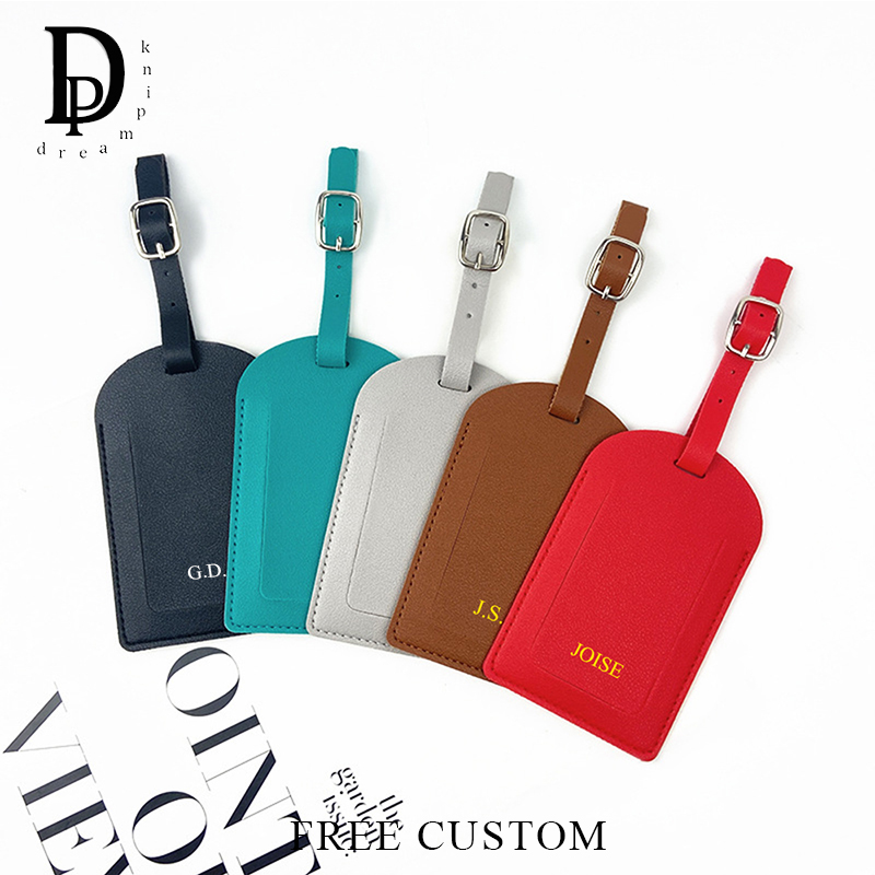 Инициалы с гравировкой для путешествий, роскошная багажная бирка, праздничная этикетка для чемодана для деловых поездок, подвеска для сумки, подвеска, оптовая продажа, свадебный подарок