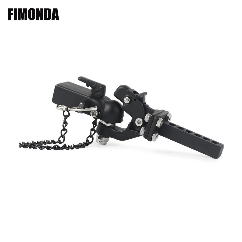 1/10 Trailer Hook RC Tow Hitch Mount สําหรับ Scale Crawler ด้านหลังกันชน SCX10 II TRX4 Defender องค์ประกอบ Enduro D90 TF2 CFX RGT EX86190