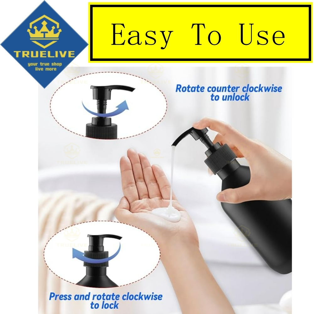 Дозатор для мыла, 5/3/1 шт., матовый черный, 300/500 мл, бутылка для мыла, дозатор для жидкого мыла с пластиковым насосом, дозатор с этикетками