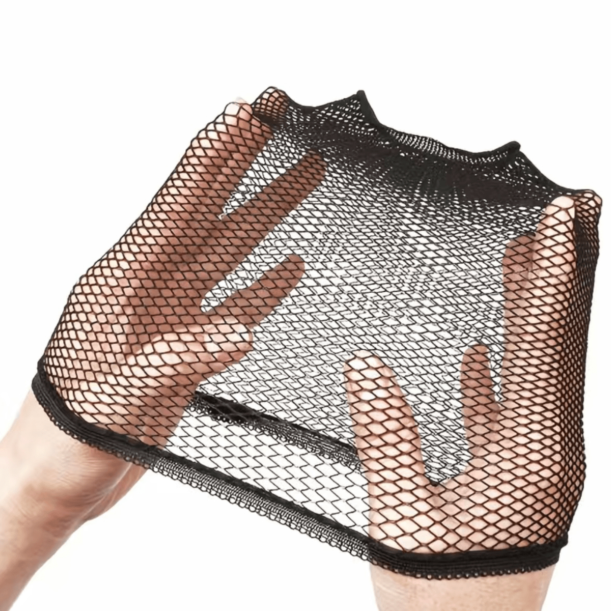 Zwart Haarnet Stretch Mesh Dome Geweven Hoed Pruik Netto Ademende Mesh Cap Voor Pruik Accessoires