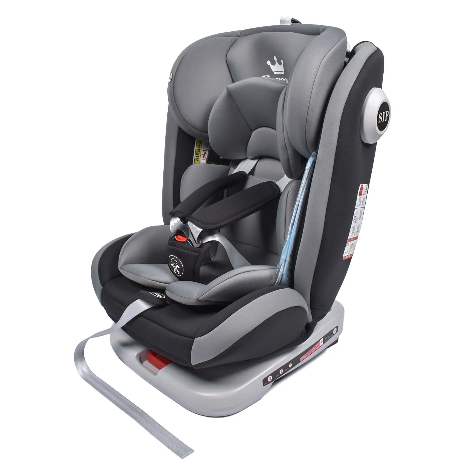 AP01 KL005 Siège auto enfant 360 °   Ceinture rotative 5 points 9-36kg 0 -12 ans Siège de sécurité enfant ECE ISOFIX
