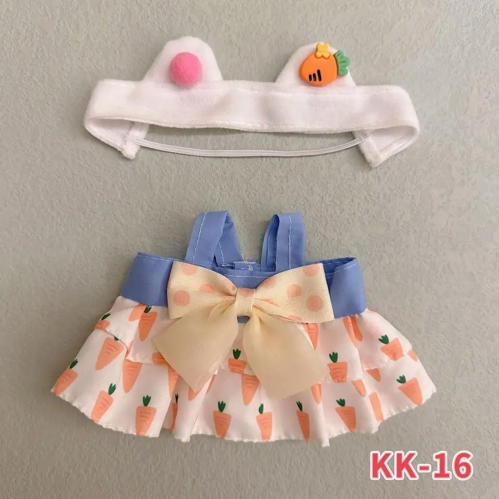 20 ซม.ตุ๊กตาเสื้อผ้าชุดอุปกรณ์เสริมสําหรับเกาหลีKpop Exo Labubu Idolตุ๊กตาLolitaชุดเจ้าหญิงน้อยน่ารักกระโปรงเสื้อผ้า