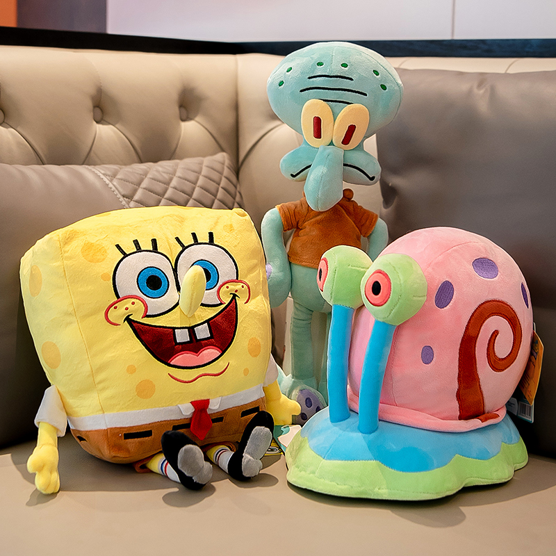 Anime Spongebob Schwammkopf Patrick Star Thaddäus Eugene H. Krabs Gary Kawaii Gefüllte Plüsch Spielzeug schlüsselbund Geburtstag Geschenk Für Kind