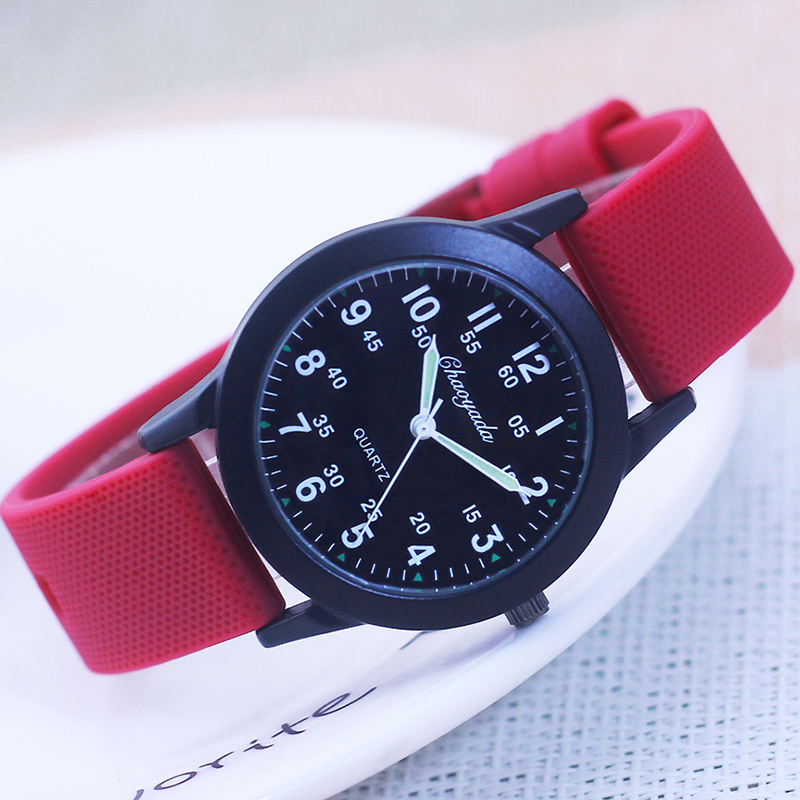 Crianças meninos meninas 60 minutos escala quartzo relógios de pulso júnior e estudantes do ensino fundamental exame relógios pulseira silicone