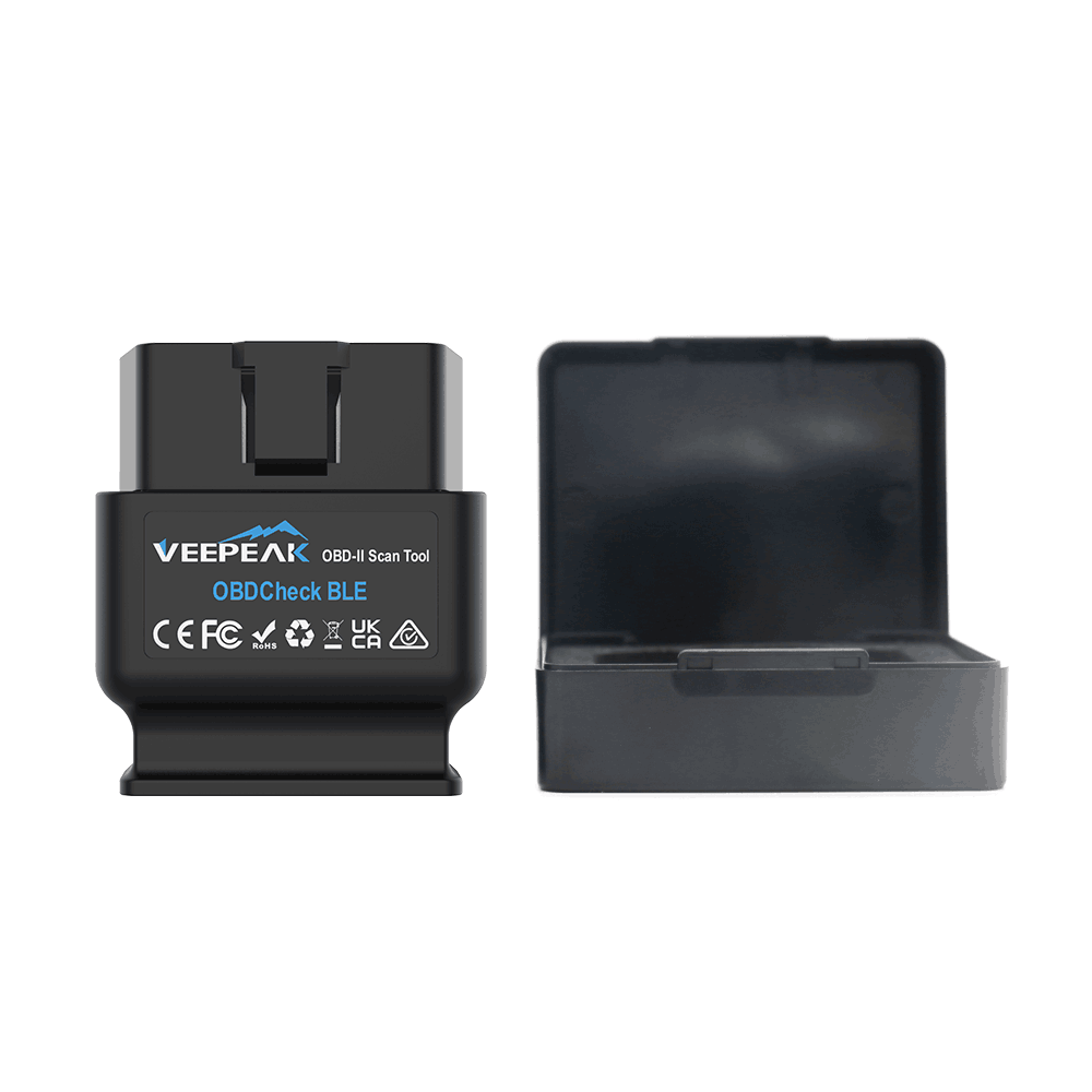 Диагностический сканер Veepeak OBDCheck BLE OBD2, Bluetooth-сканер для iOS и Android, BT4.0, автомобильный диагностический двигатель