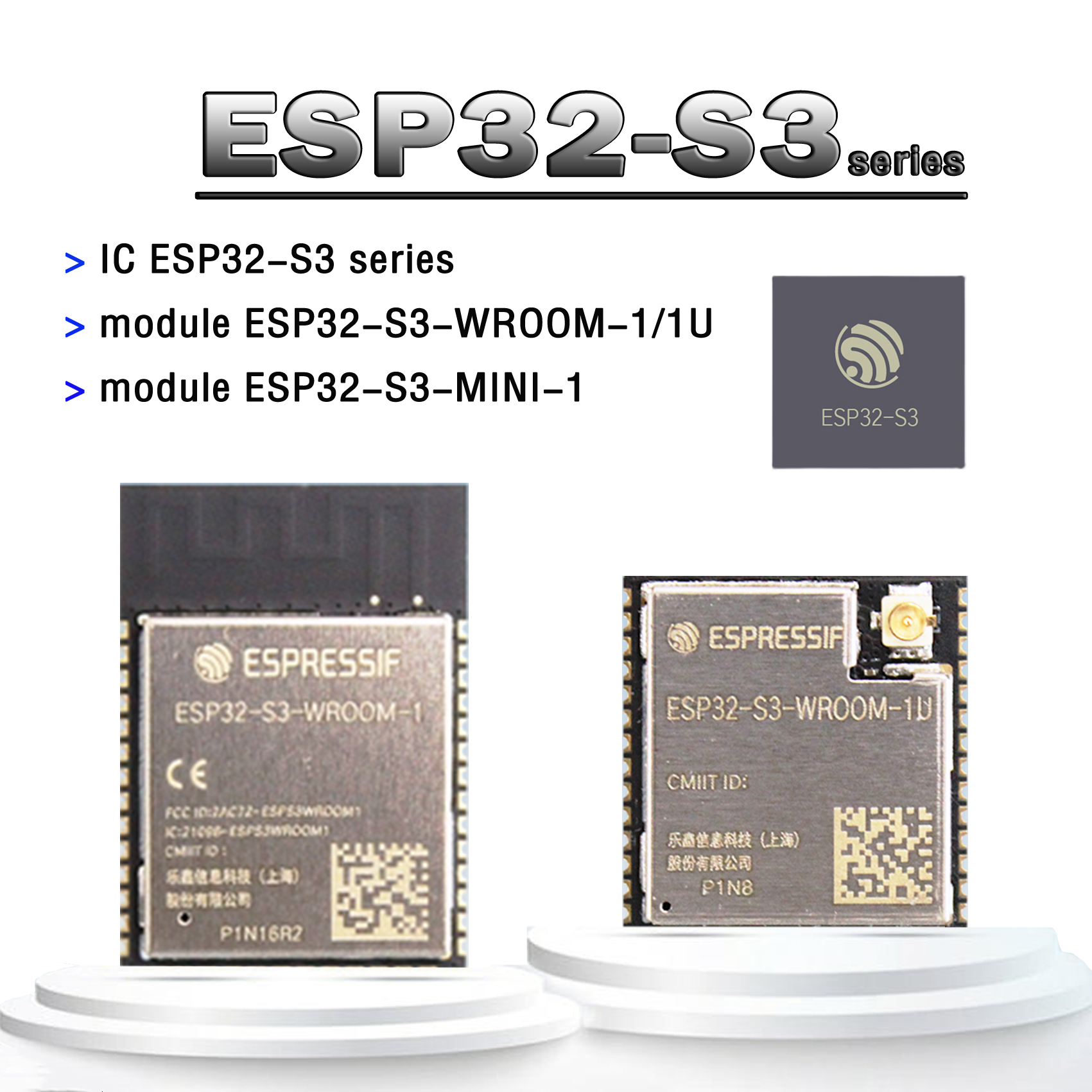 Esp S3 Esp32-S3 Esp32-S3-wroom-1 Esp32-S3-wroom-2 Esp32-s3-MINI-1
