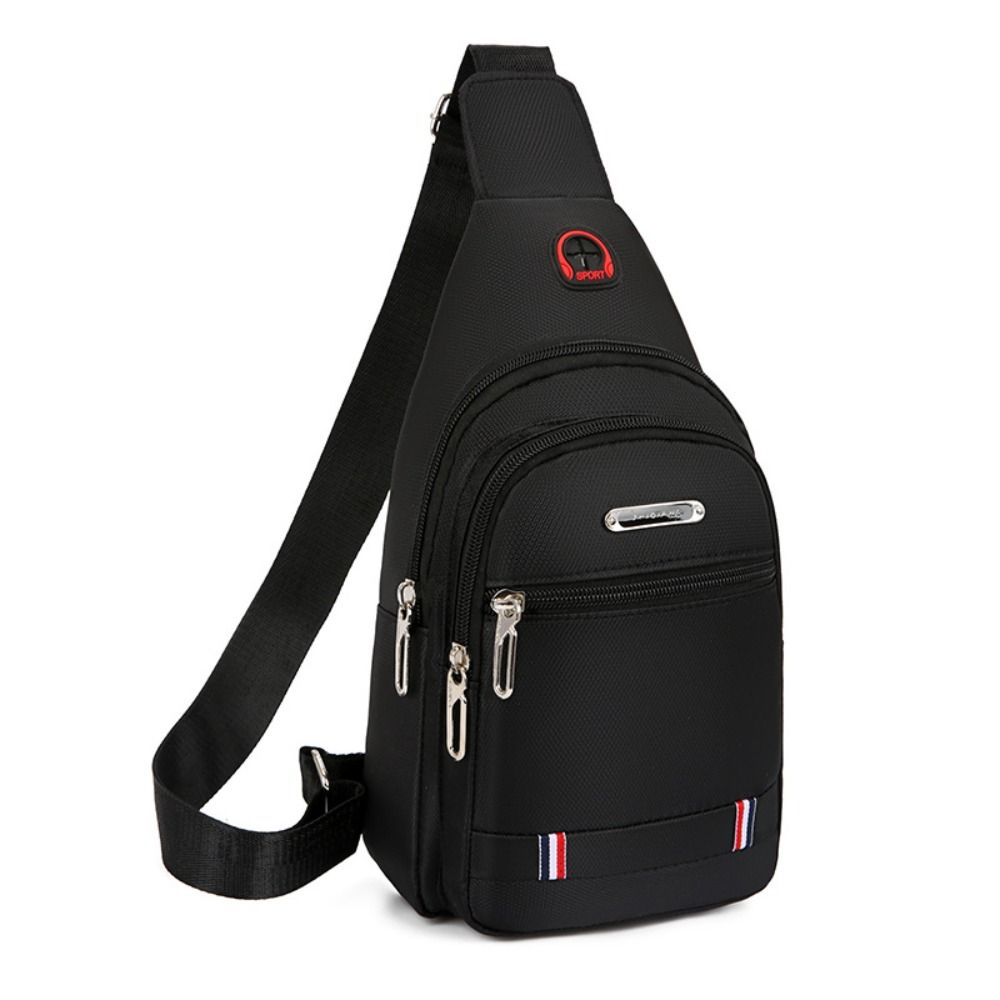 Schwarz Grau Braun Männer Messenger Bags Neue Rechteck Oxford Tuch Männer Umhängetasche USB Ladung Schulter Tasche Männlichen 3 Zipper Tasche