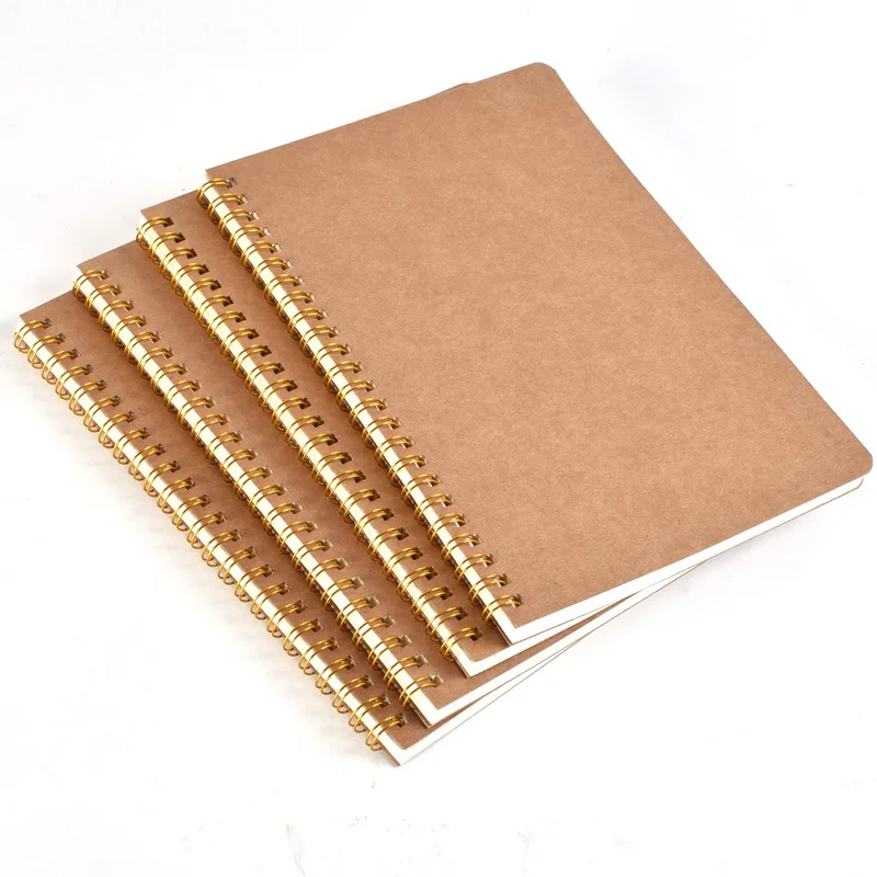 A4/A5/A6 Coil Notebook Lined Dots Blank Grid Paper Journal Book For School Office Supplies Stationery