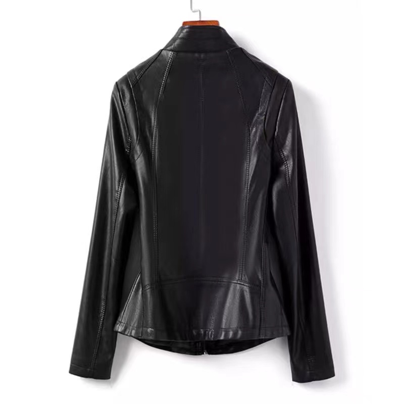 ฤดูใบไม้ผลิฤดูใบไม้ร่วงผู้หญิงแกะผิวCoat 2025 สุภาพสตรีขนาดใหญ่ขนาด 5XLของแท้หนังแจ็คเก็ตหญิงเกาหลีคอปกหนังเสื้อ