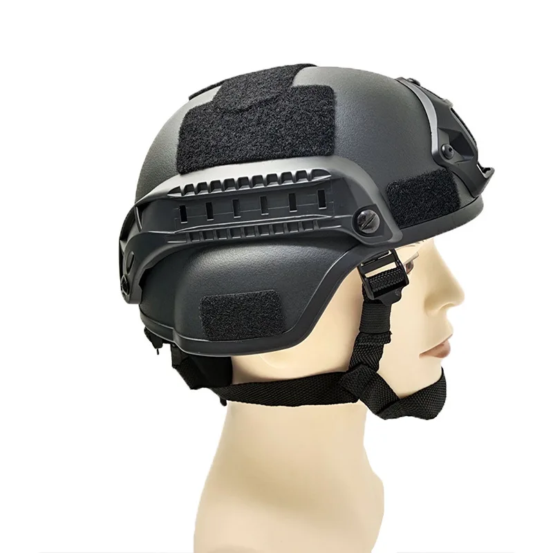 Tactical Helmet For Training CS Game Cosplay ABS Security Protection Hat With Multi-functional Guide Rail