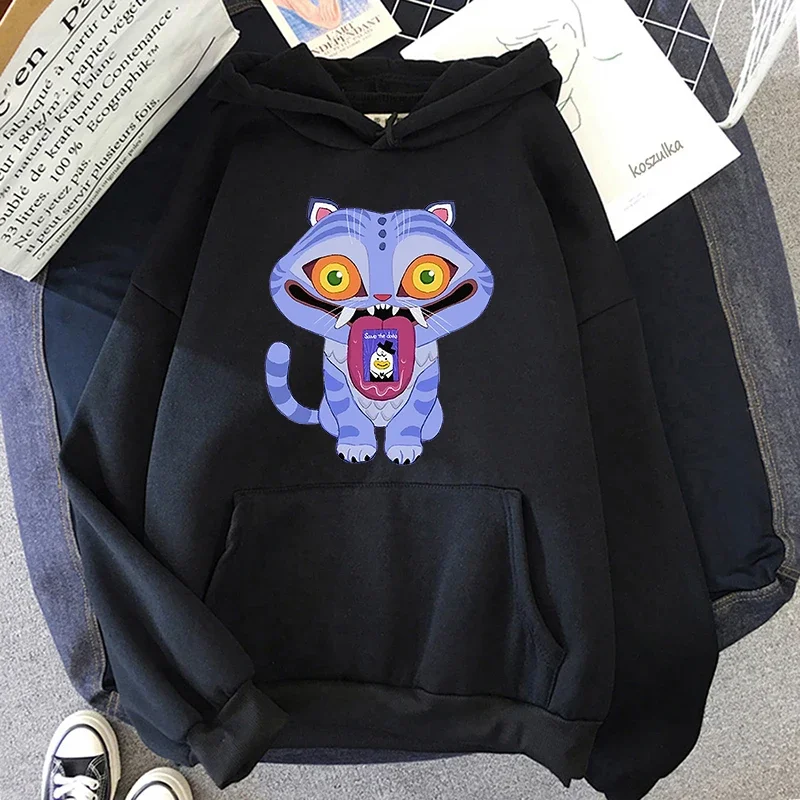 KPop Demon Hunters Derpy Sudadera con capucha moda mujer hombres ropa suelta polar película impresión 2025 jerseys gráficos sudaderas con capucha mujer Top