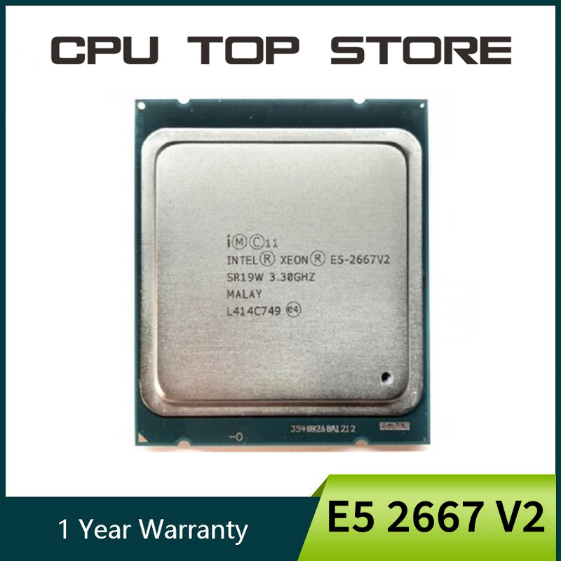 Intel Xeon E5 2667 V2 2667V2 CPU 8-Core 3,3 GHz 130 W LGA 2011 Prozessor