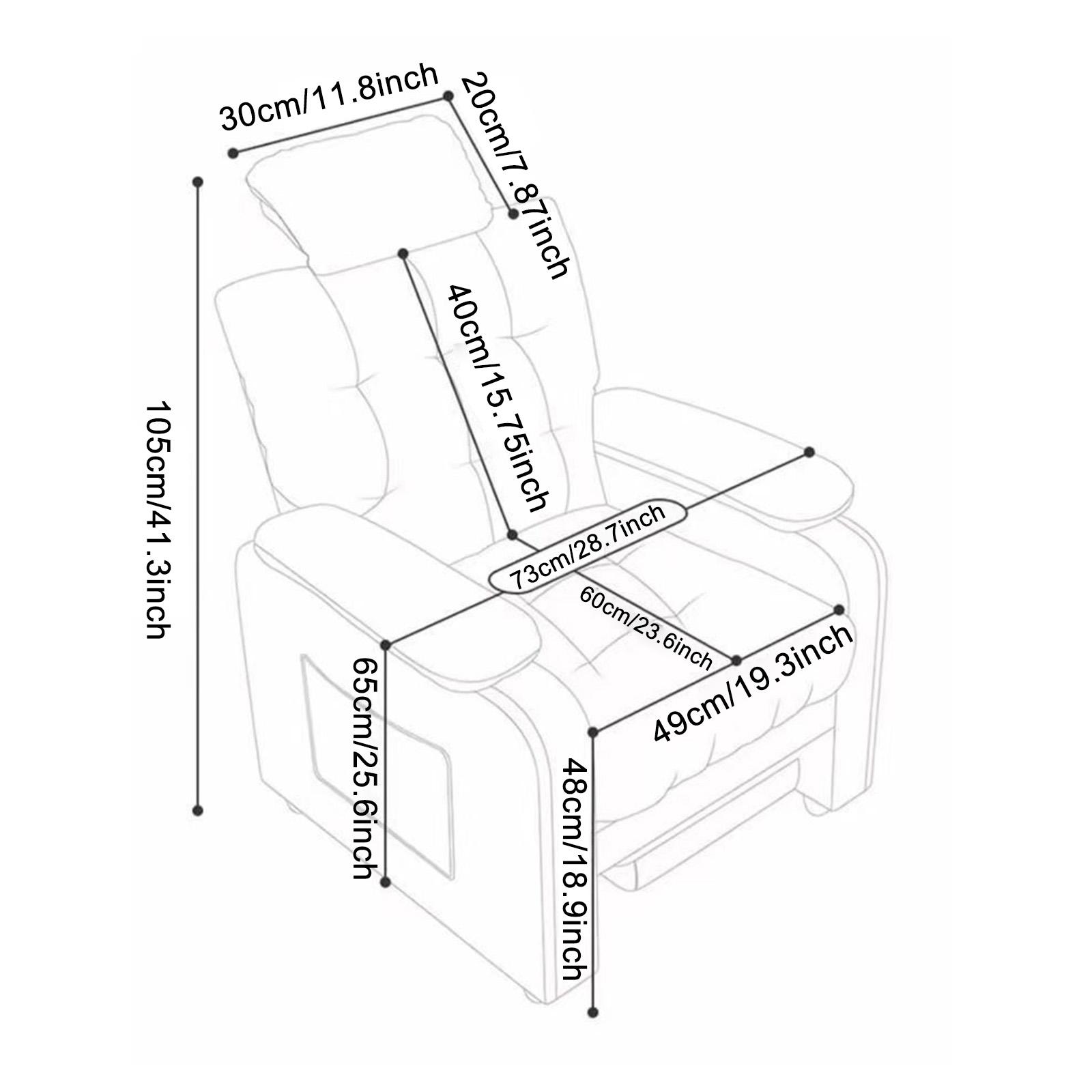 Silla para juegos, sofá ergonómico, silla reclinable para sala de estar, adultos, hogar