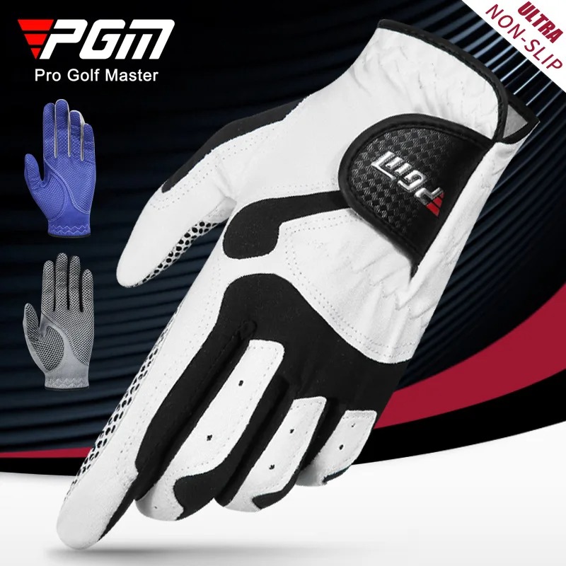 PGM Professionelle Golfhandschuhe, Mikrofasertuch, Stoff, atmungsaktiv, rutschfest, Handschuhe, Club Swing Putting Trainingshandschuhe