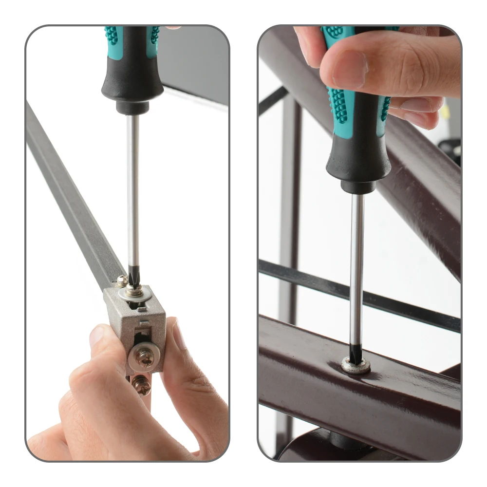 Extended 410mm Screwdriver Long Slotted Phillips Screwdriver Rubber Handle Multipurpose Magnetic Electric Screwdriver Tools