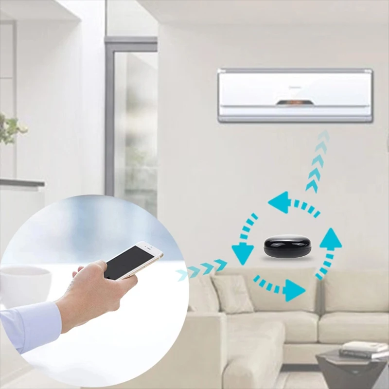 Tuya สมาร์ท WiFi Universal IR รีโมทคอนโทรล 38KHz DIY Smart LIfe APP ควบคุมเสียงสําหรับทีวี DVD AC ด้วย Alexa Alice Google Home