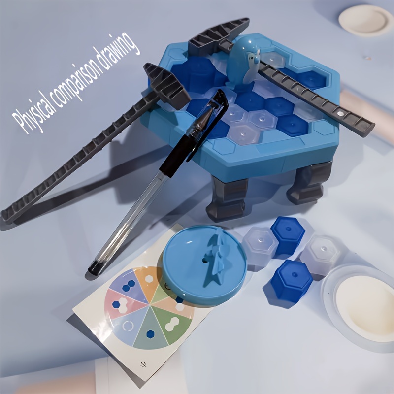 Salvar pinguim batendo brinquedo de gelo, disjuntor de gelo batendo e desmontar jogo de tabuleiro de parede novidade jogo brinquedo interativo