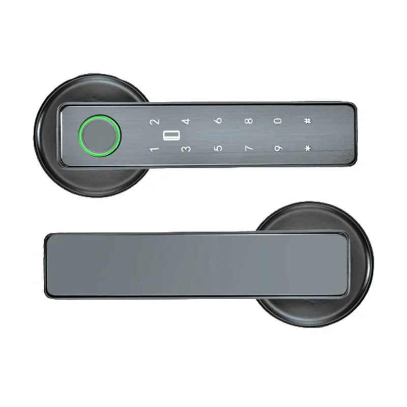 Smart Lock per porta interna in legno/metallo con password per impronte digitali Scheda IC RFID App Tuya SmartLife Telecomando WiFi Deadb